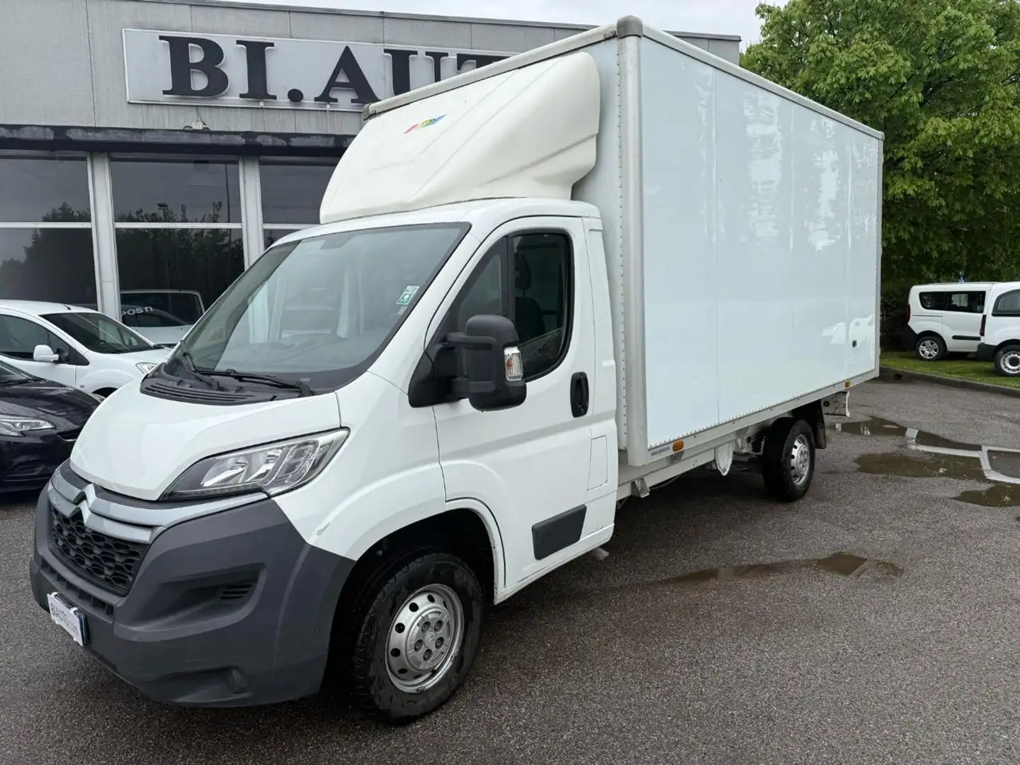 Peugeot Boxer 35 BlueHDi 160 CENTINATO CENTINA CASSONATO BOX Bianco - 2