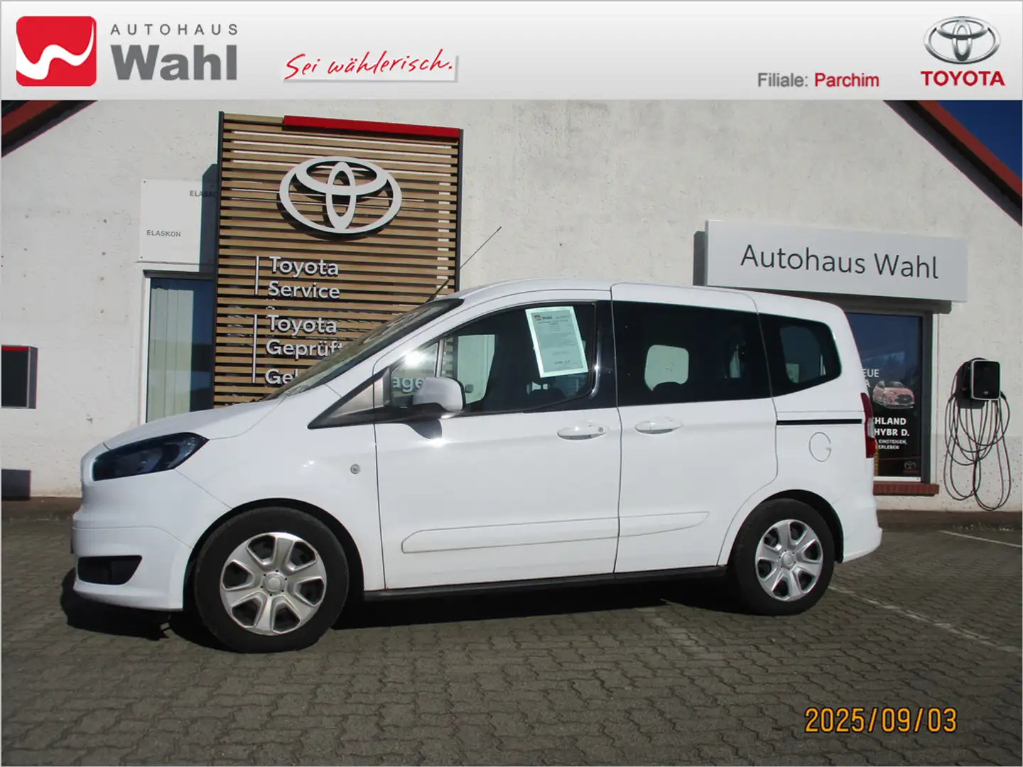 Ford Tourneo Courier Trend 1.0 EcoBoost Weiß - 2