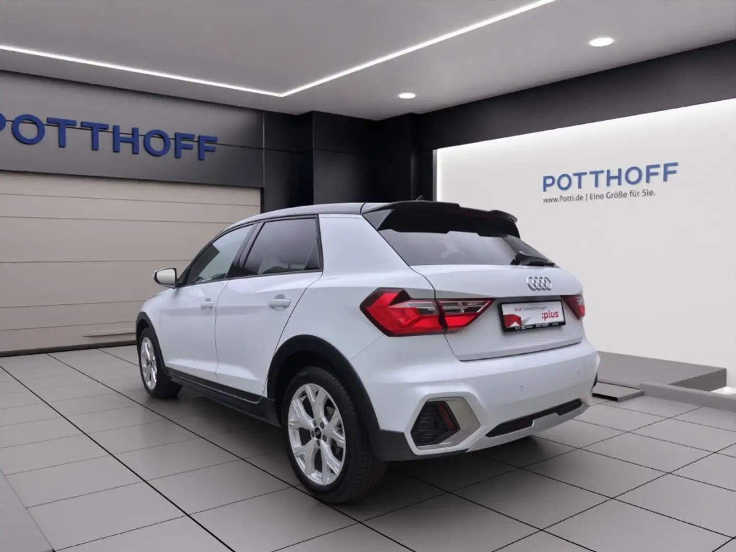 Audi A1 allstreet 35 TFSI PDC NAVI KLIMA VIRTUAL LM17 Weiß - 2