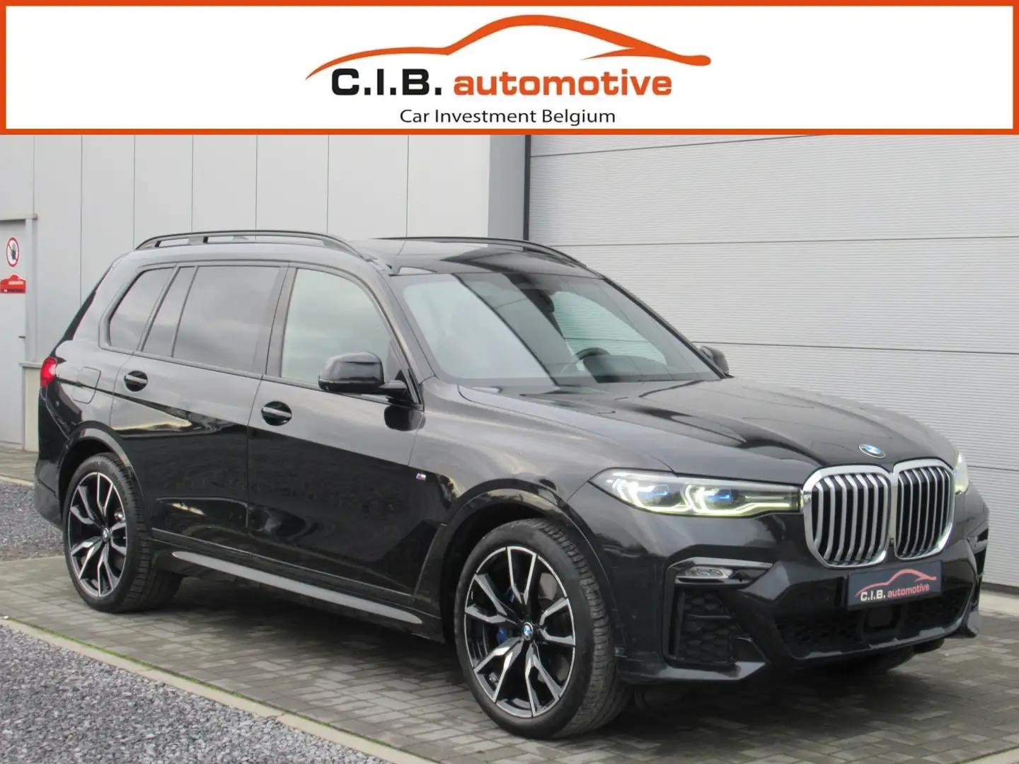 BMW X7 3.0AS xDrive40 / €34.500 netto / M-SPORT / 7pl Noir - 1