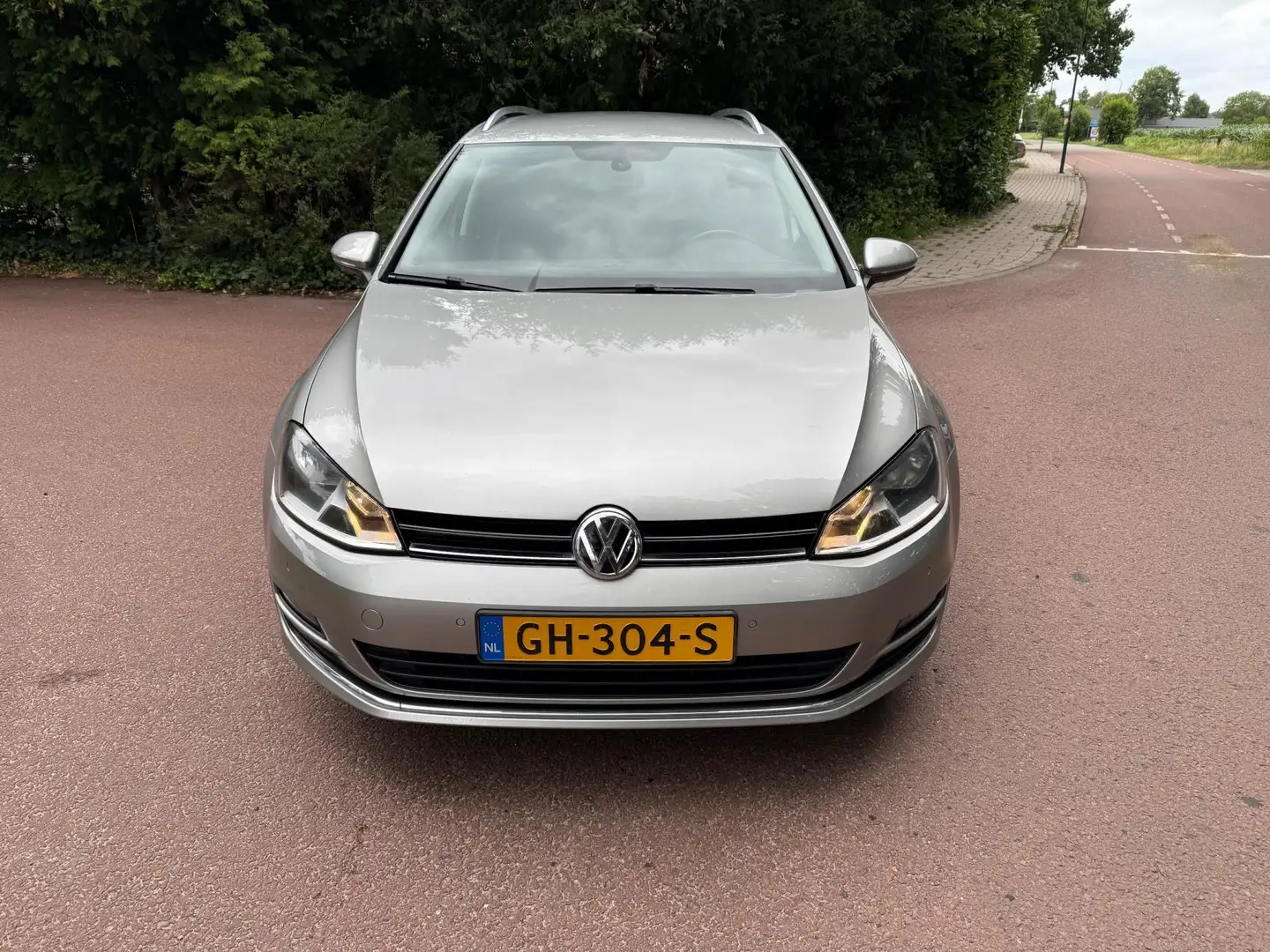 Volkswagen Golf 1.6 TDI Business Edition / Navi / Camera / Automaa Grijs - 2