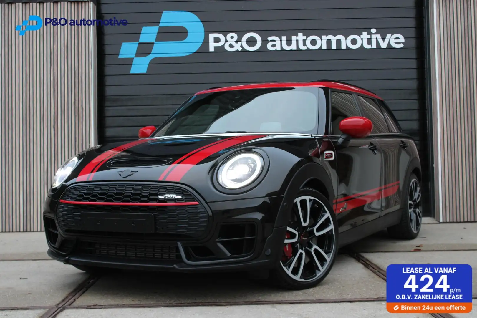 MINI John Cooper Works Clubman 2.0 JCW ALL4 PANO - HUD - KEYLESS Noir - 1