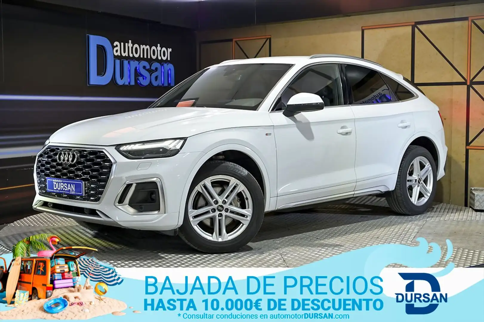 Audi Q5 S line 40 TDI 150kW quattroultra Blanco - 1
