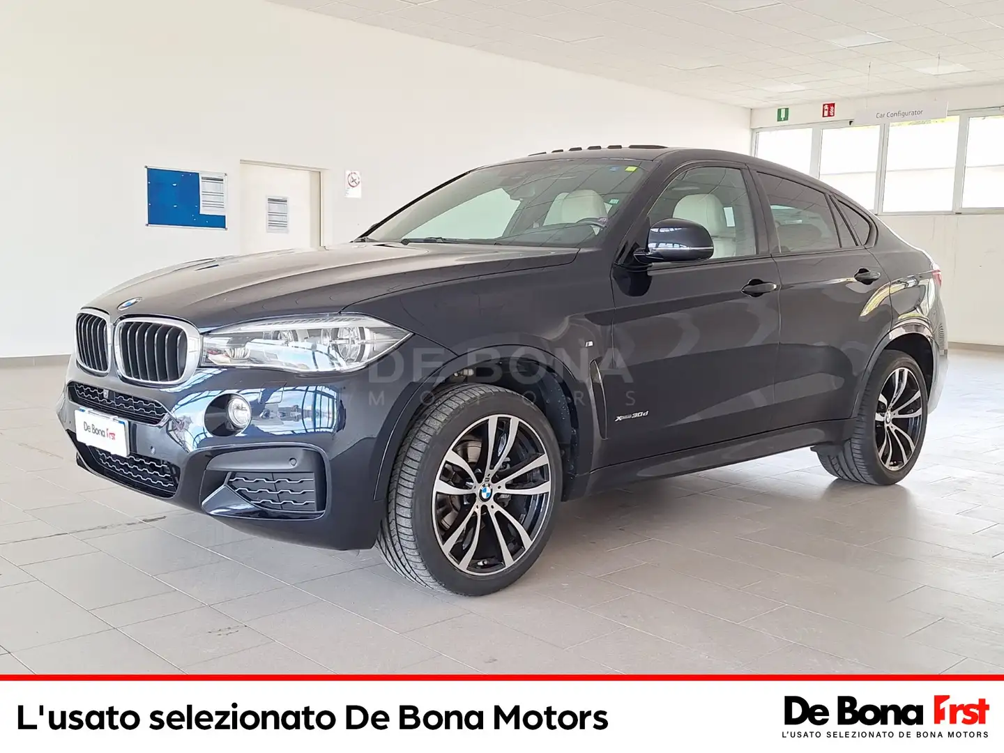 BMW X6 xdrive30d msport 249cv auto Noir - 1