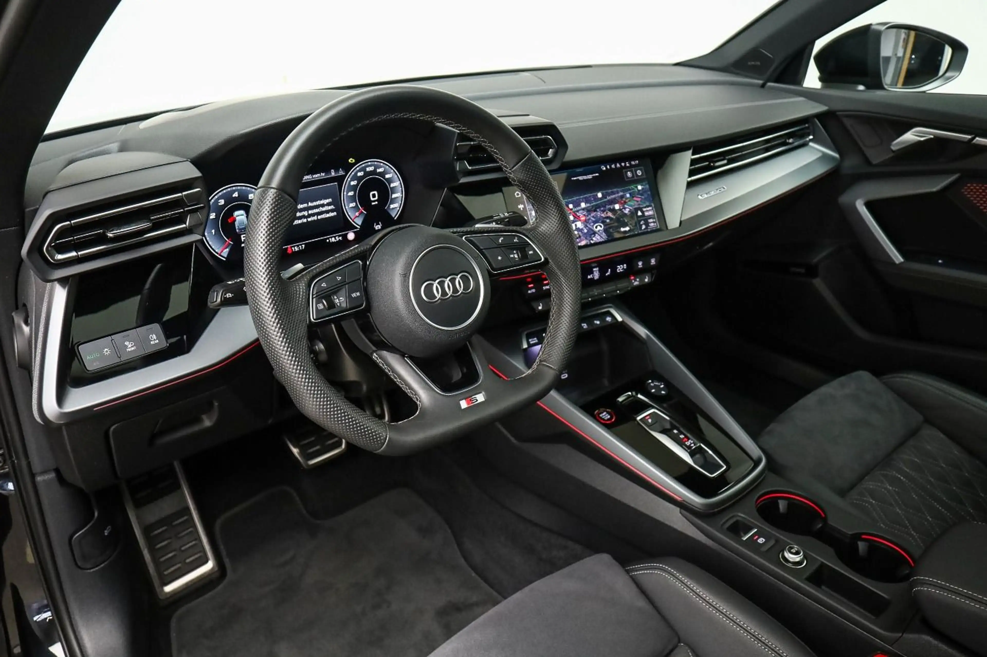 Audi S3 Black Pano, Assist Plus, Matrix, Na — photo 9