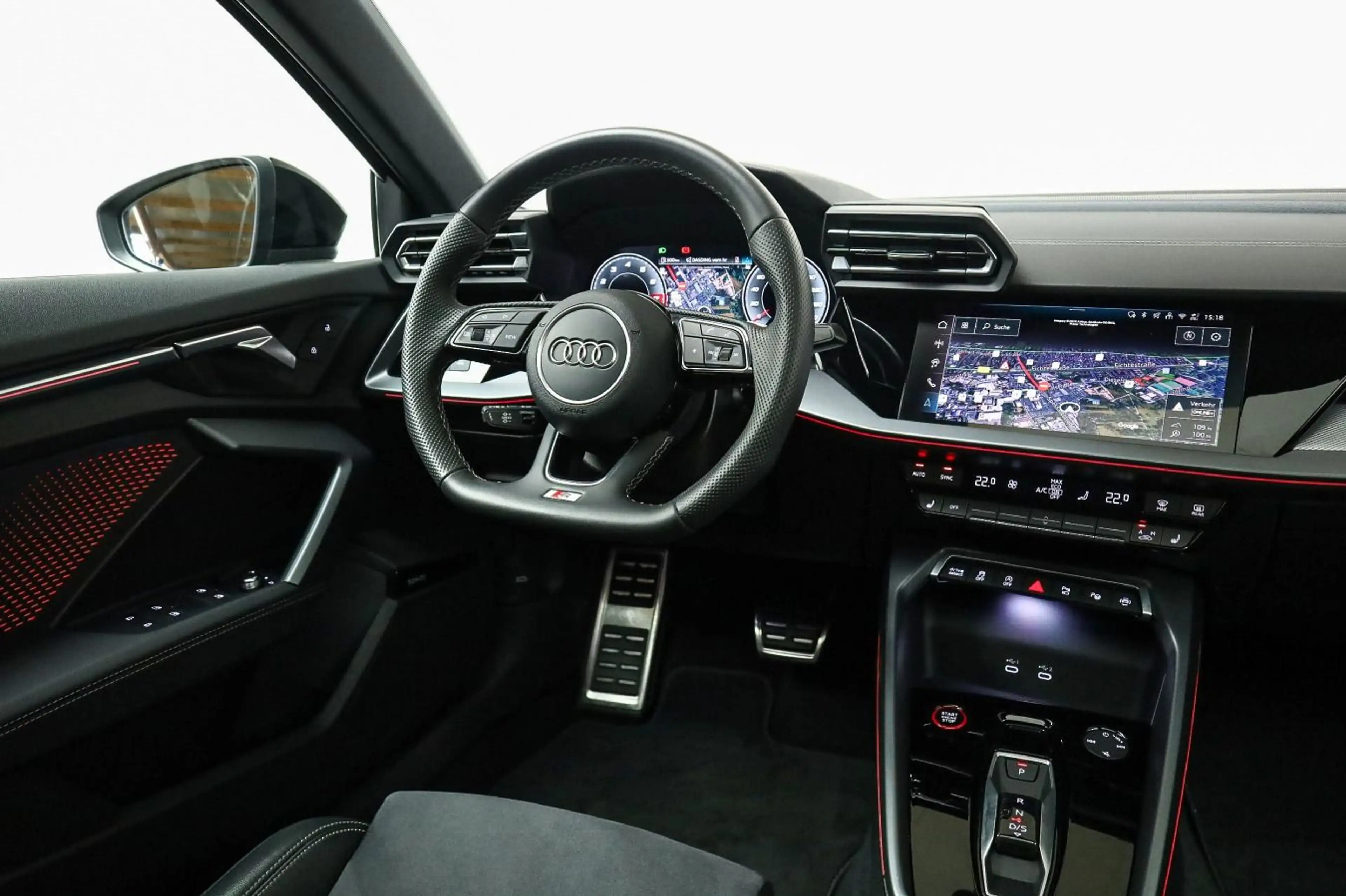 Audi S3 Black Pano, Assist Plus, Matrix, Na — photo 12
