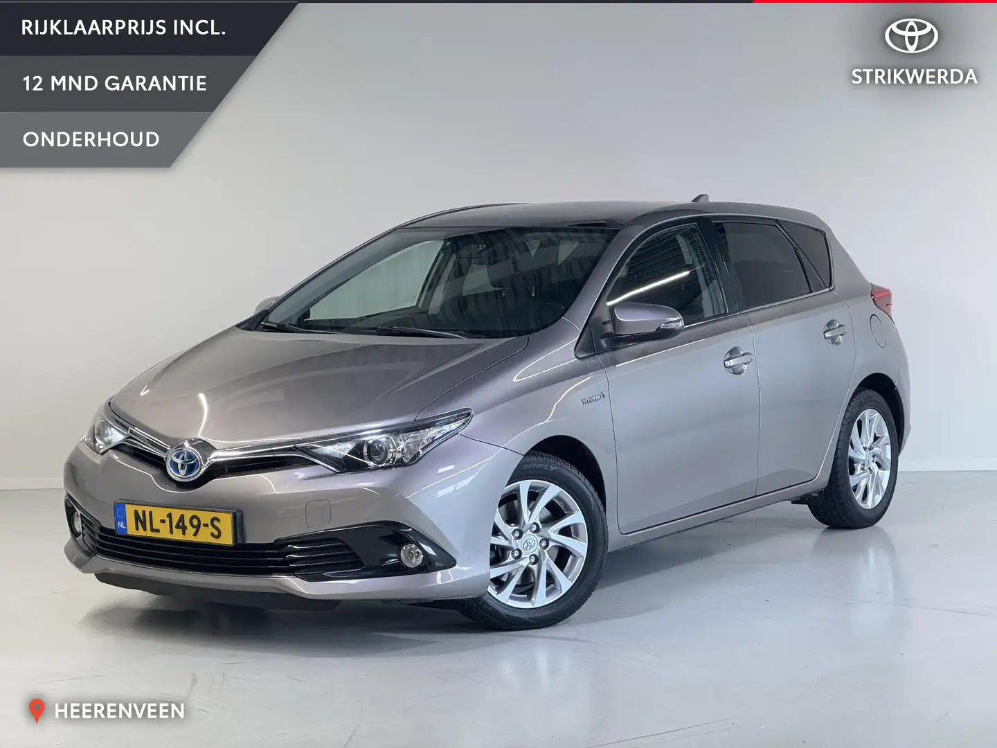 Toyota Auris 1.8 Hybrid Dynamic | panorama-dak | Camera | Gris - 1