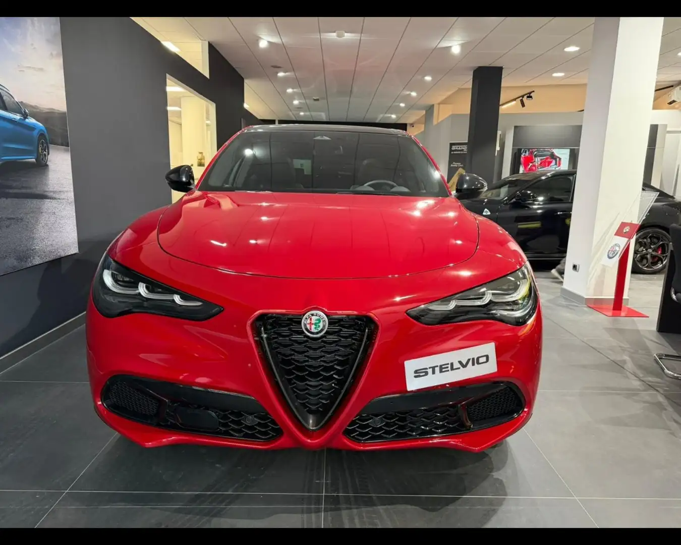 Alfa Romeo Stelvio My24 Diesel 210 Cv Intensa Rosso - 1