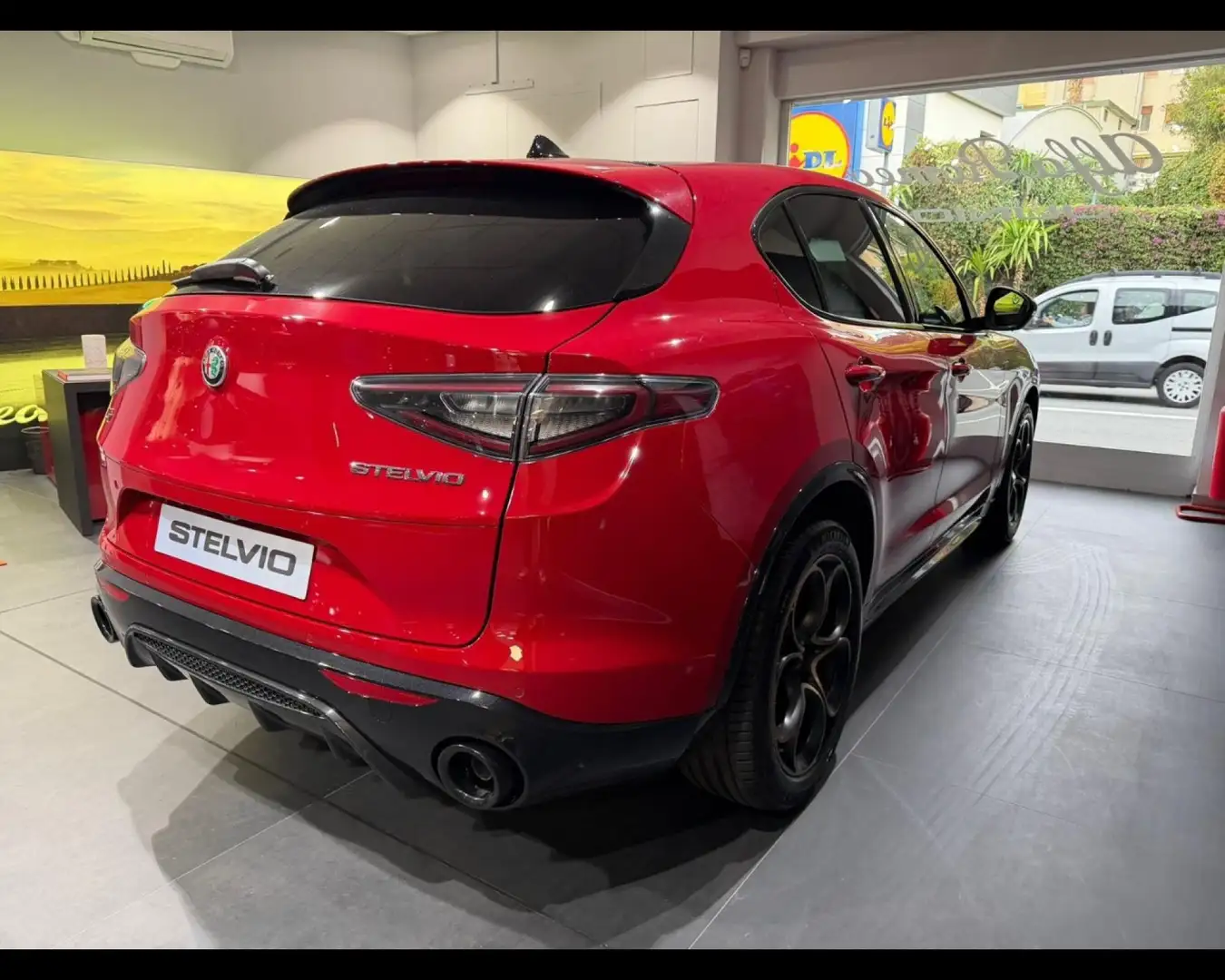 Alfa Romeo Stelvio My24 Diesel 210 Cv Intensa Rosso - 2
