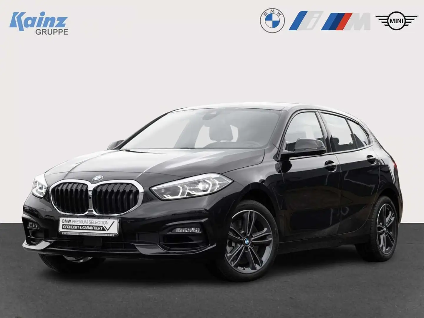 BMW 120 i Aut. Sport Line/Paket Innovation + Comfort Schwarz - 1