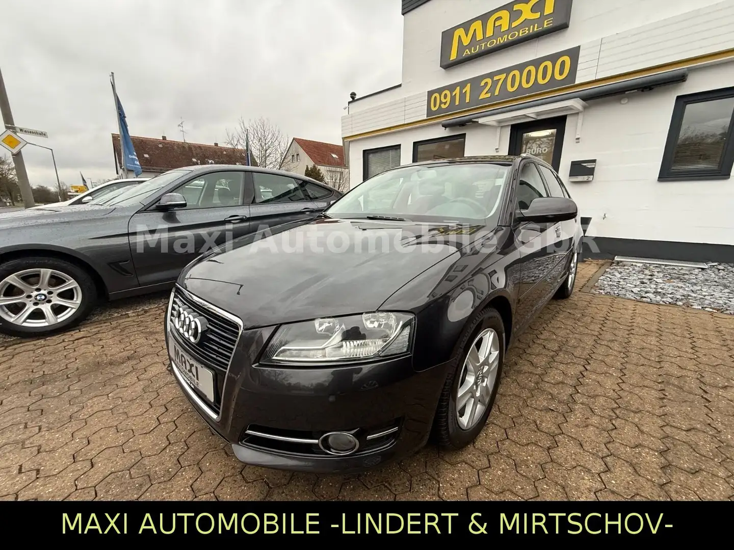 Audi A3 Sportb 1.6 TDI ATTR-2H-TEM-PDC-STANDH-AUDI KD Grau - 2