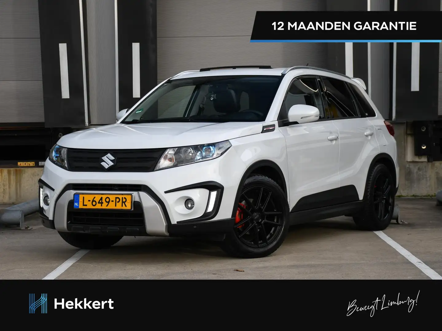 Suzuki Vitara Allgrip 1.6 High Executive 120pk Automaat SCHUIF-D Wit - 1