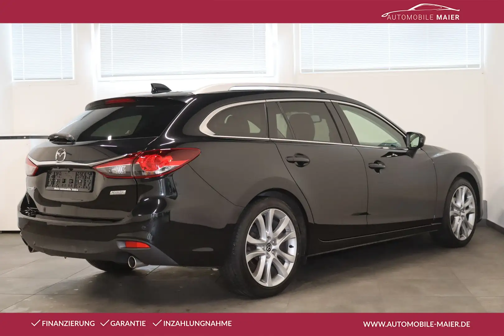 Mazda 6 Kombi SKYACTIV Sports-Line-AHK-Kamera-Bose-PDC Schwarz - 2