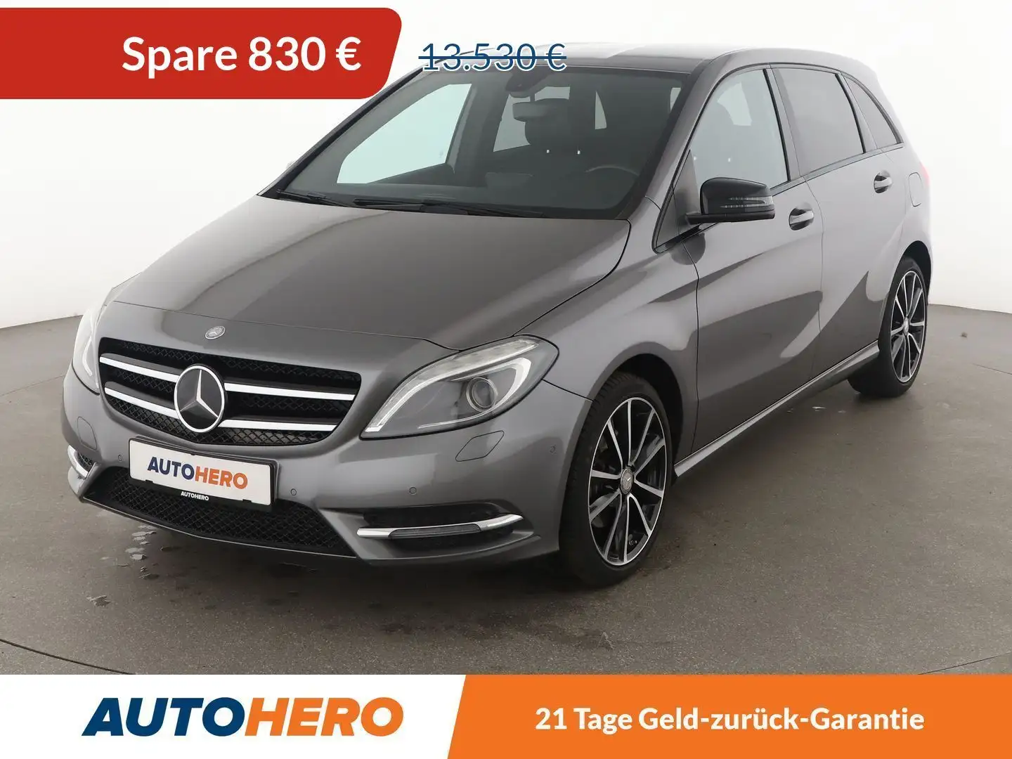 Mercedes-Benz B 180 B 180*NAVI*PDC*SHZ*KLIMA*GARANTIE* Šedá - 1