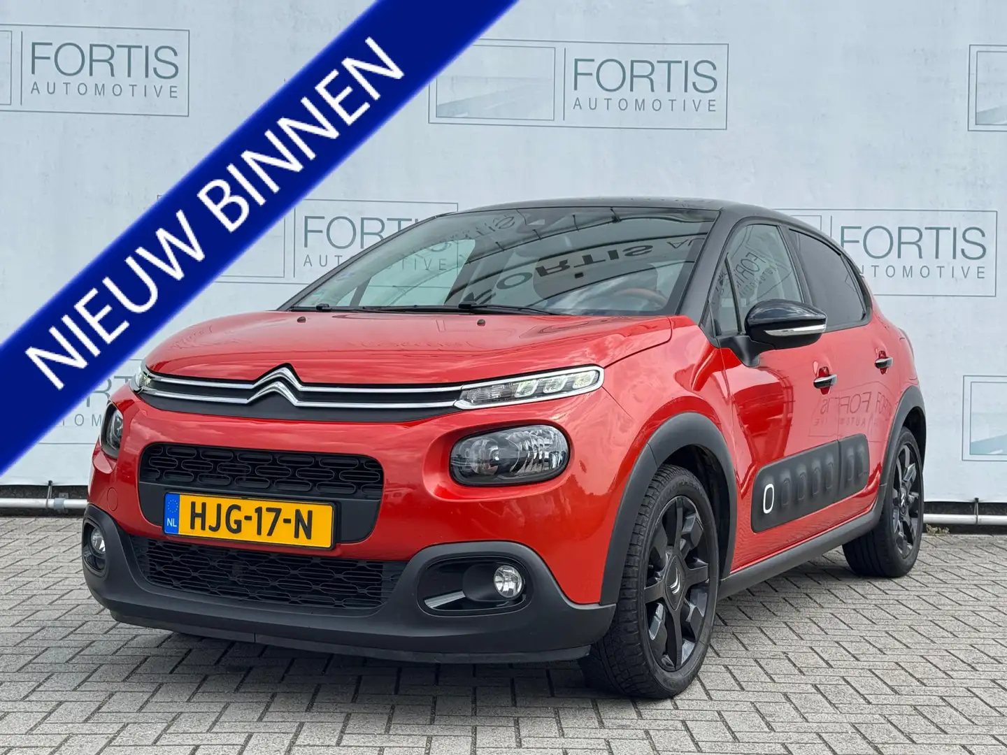 Citroen C3 1.2 PureTech S&S Origins AUTOMAAT | PANODAK | ECC Oranje - 1