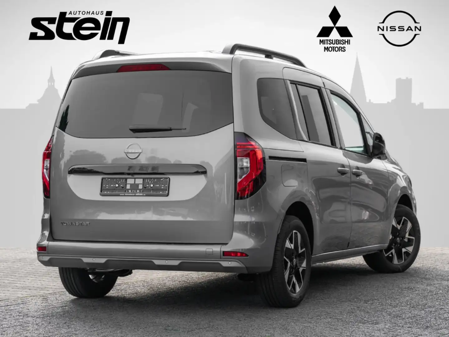Nissan Townstar Tekna Navi Klima Sitzheizung Automatik Leder 360 K Gris - 2