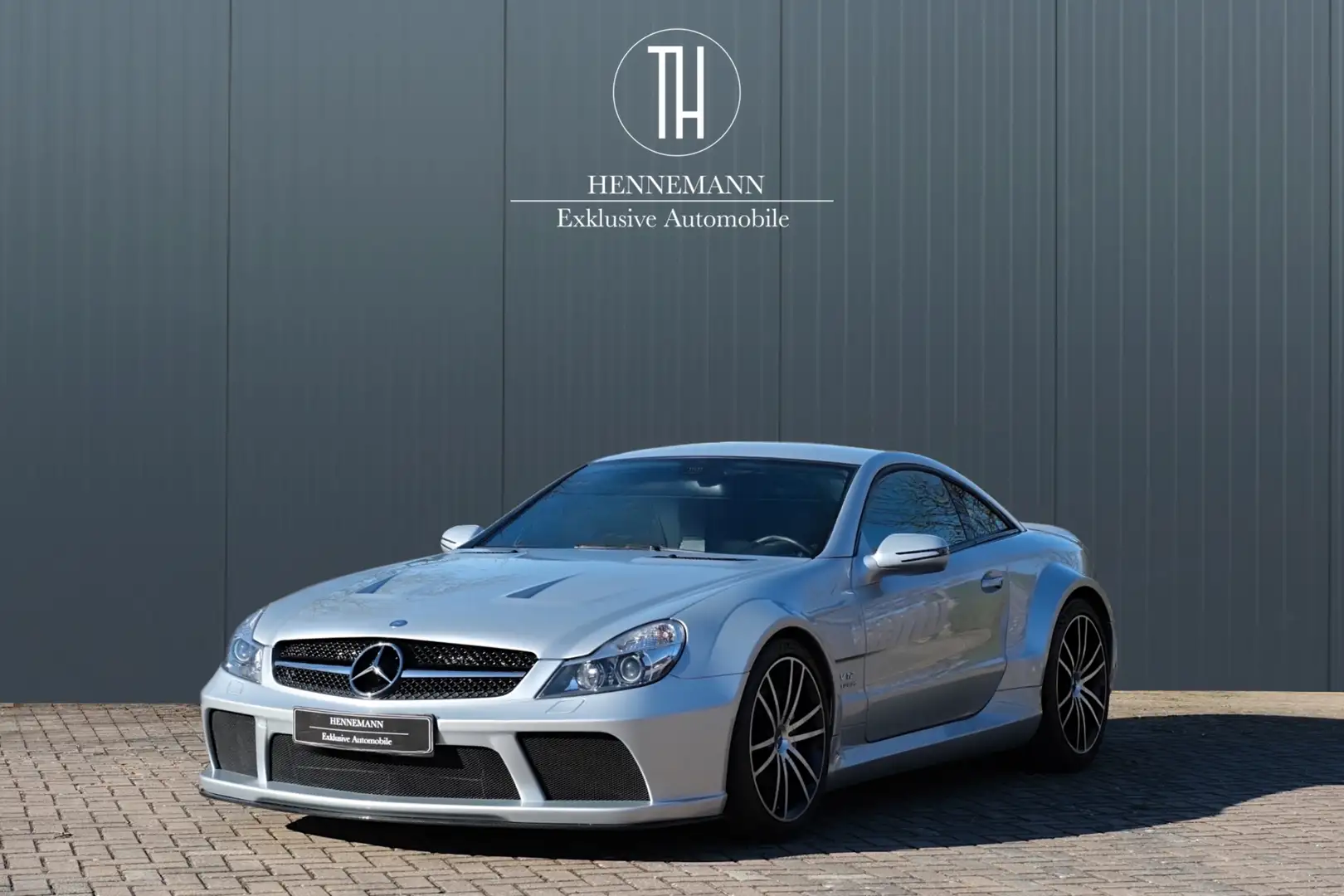 Mercedes-Benz SL 65 AMG Black Series*deutsch*TOP Zustand*voll Argintiu - 1