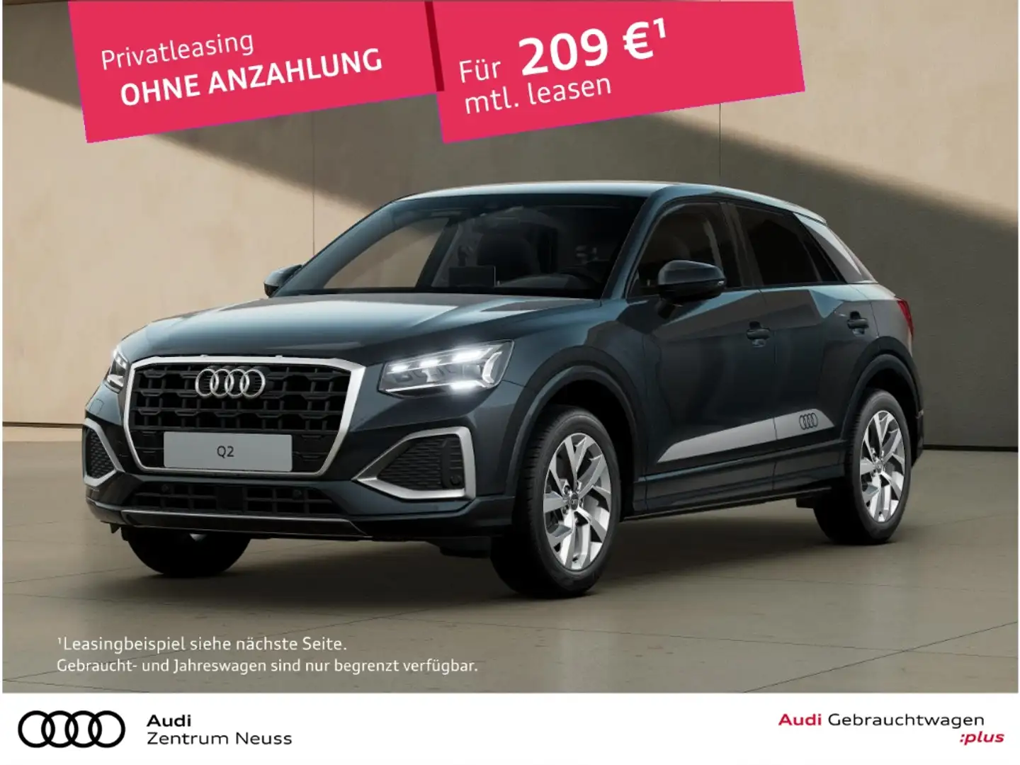 Audi Q2 35 TFSI advanced Grau - 1