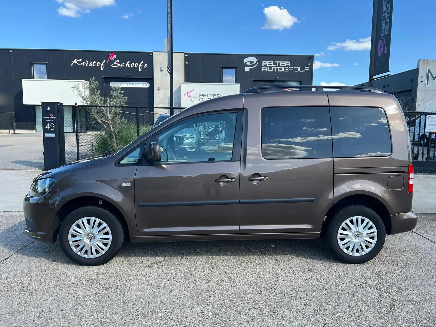 Volkswagen Caddy 1.6 TDi 5 zitpl. GPS Gekeurd vr. Verkoop Brun - 2