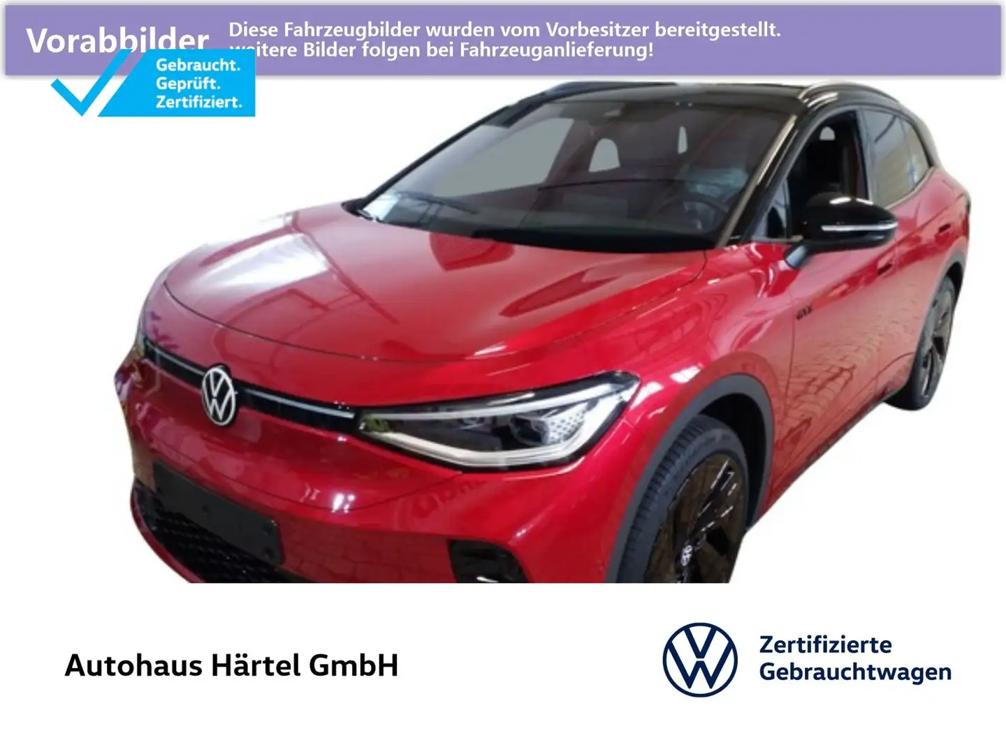 Volkswagen ID.4 GTX 4MOTION 77 KWH AUTOMATIK Bluetooth Navi Rot - 1