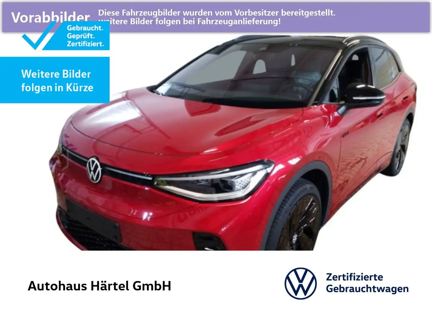 Volkswagen ID.4 GTX 4MOTION 77 KWH AUTOMATIK Bluetooth Navi Rot - 1