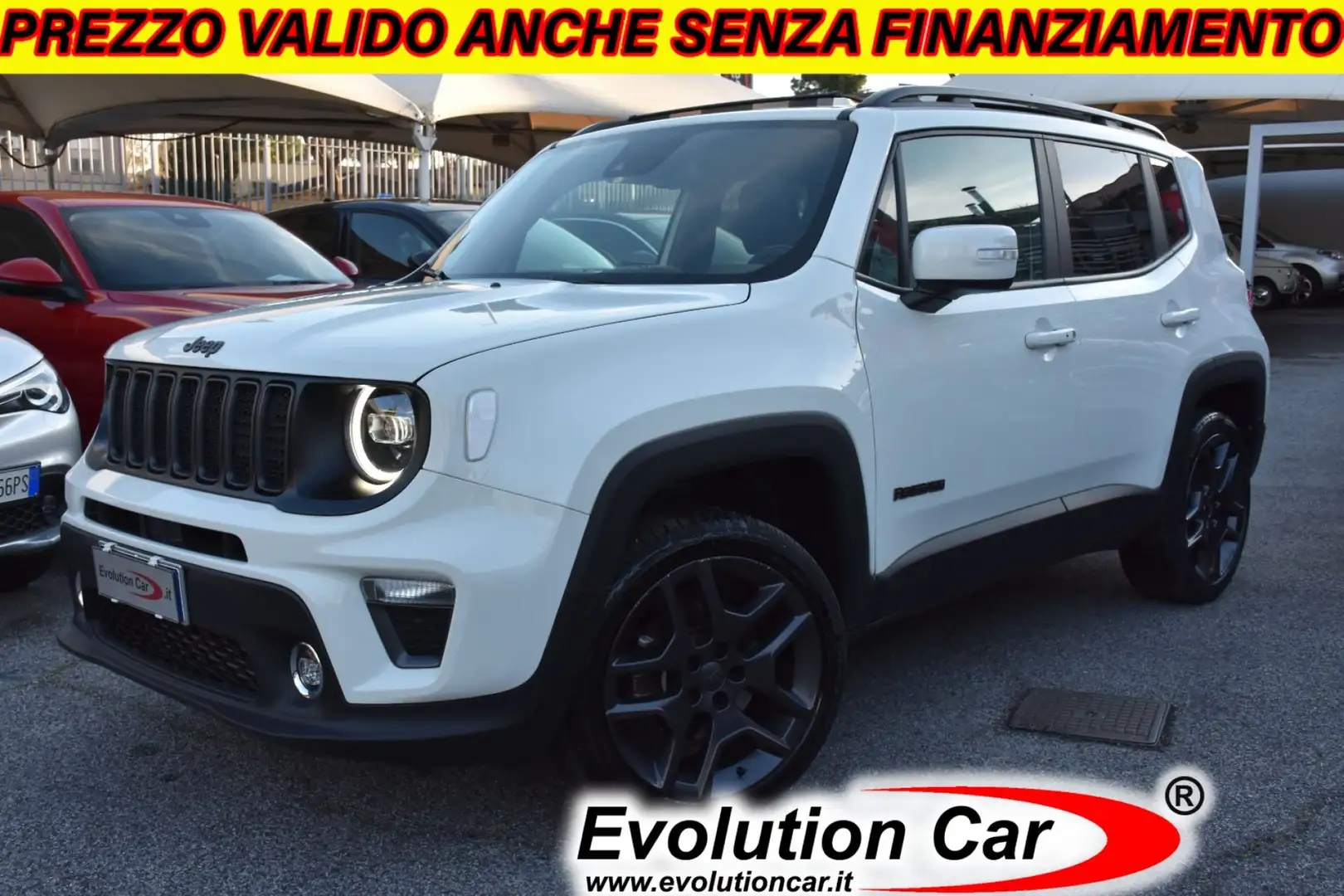 Jeep Renegade 2.0 Mjt 140CV 4WD S *TETTO*PELLE*LED*KENWOOD* Wit - 1