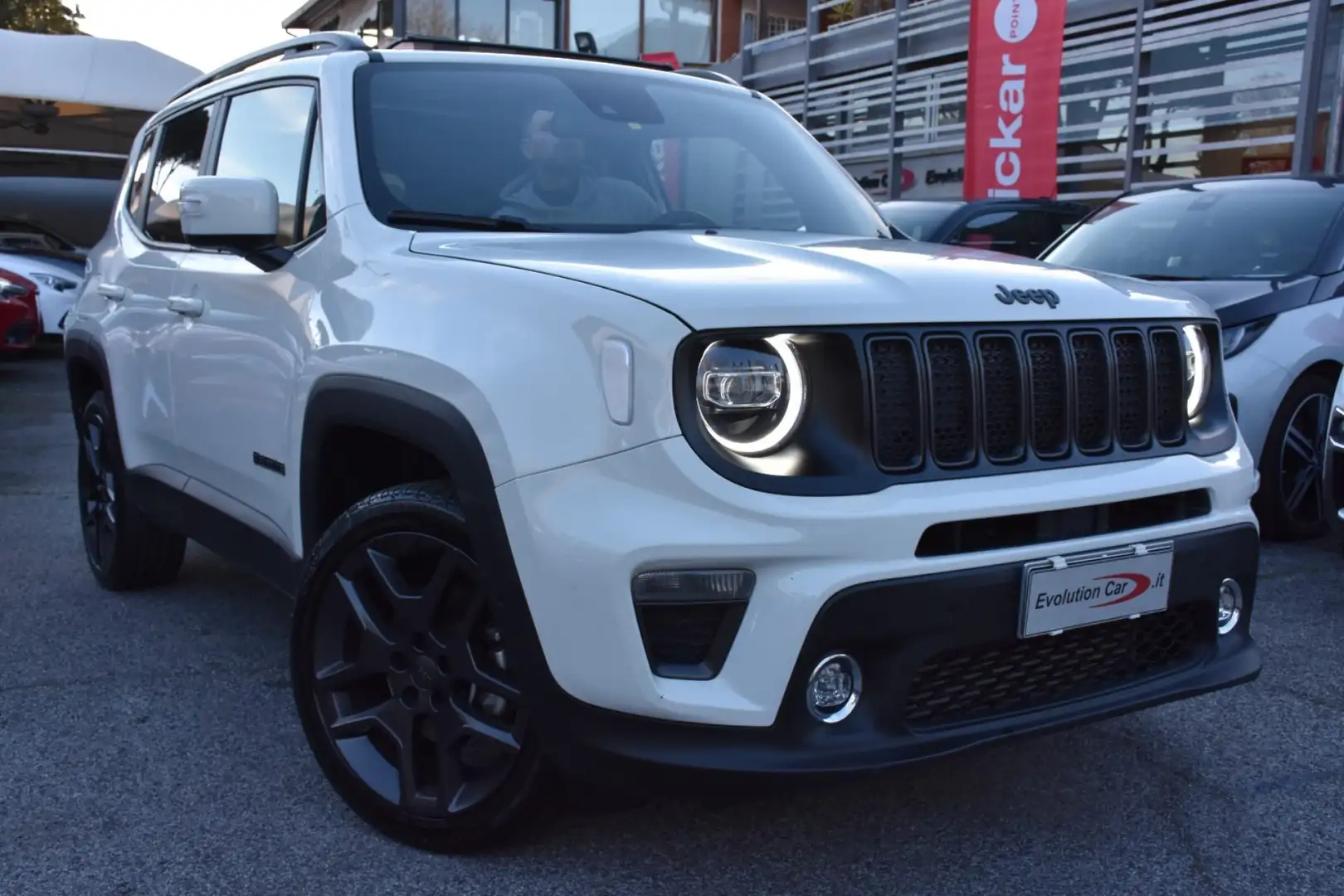 Jeep Renegade 2.0 Mjt 140CV 4WD S *TETTO*PELLE*LED*KENWOOD* Wit - 2