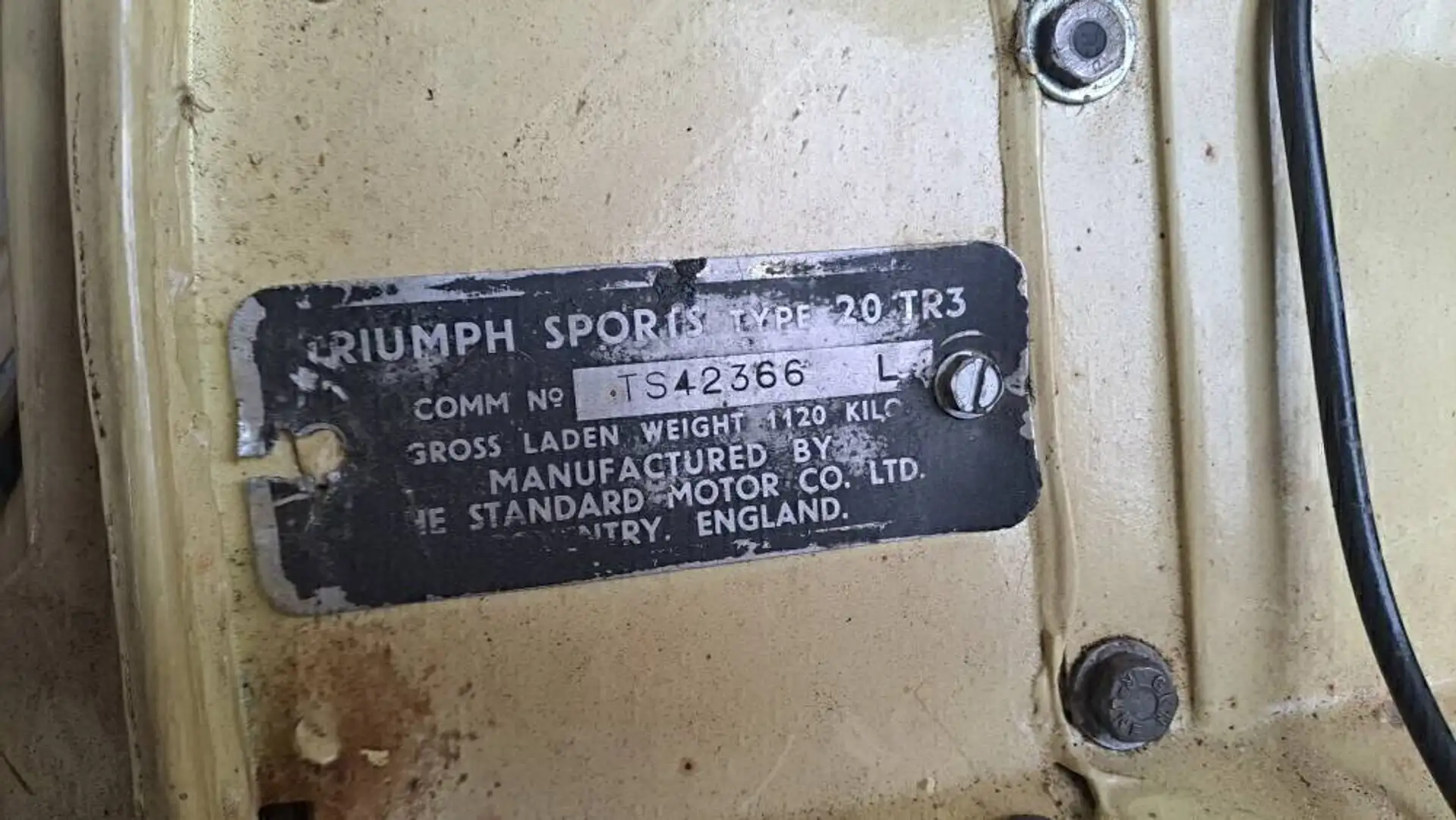 Triumph TR3 Weber Carburators Beige - 2
