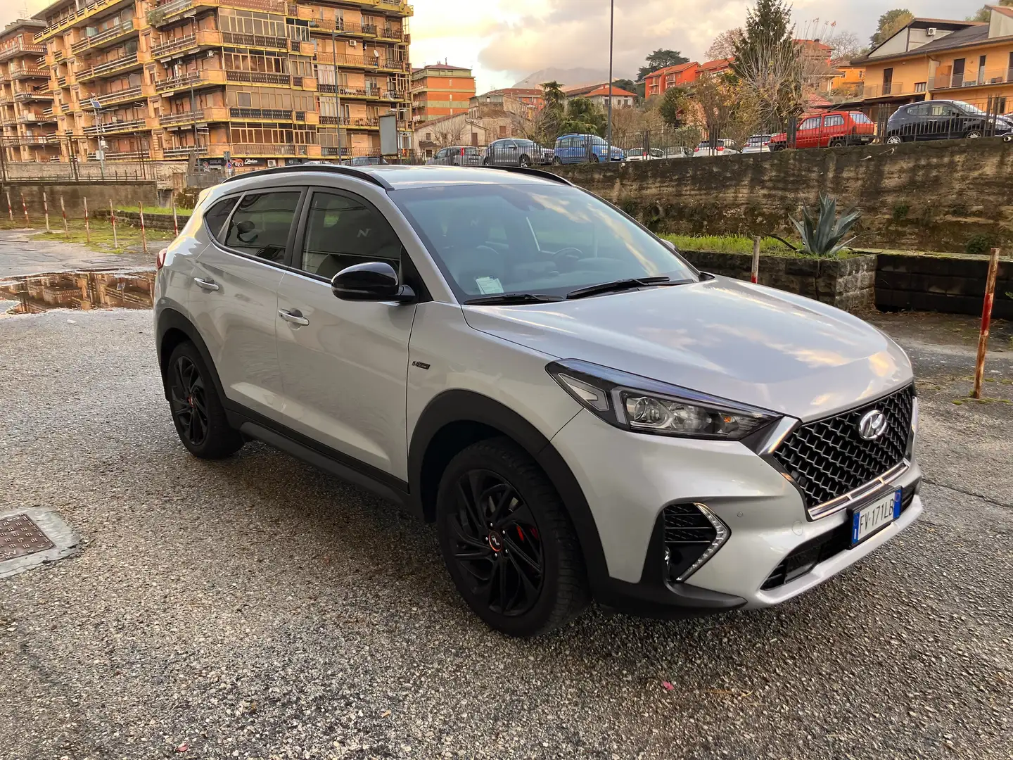 Hyundai TUCSON N Line Mild Hybrid (diesel) Argento - 2