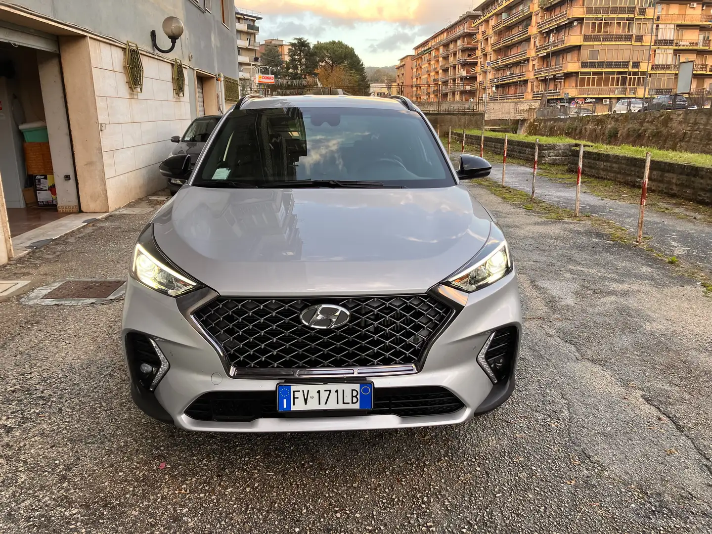 Hyundai TUCSON N Line Mild Hybrid (diesel) Argento - 1