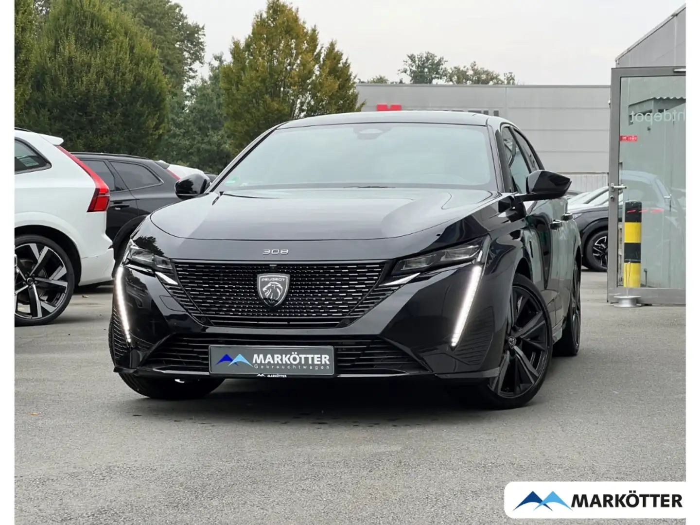 Peugeot 308 GT Pack Plug-In Hybrid 180 EU6d AHK/PANO Schwarz - 1
