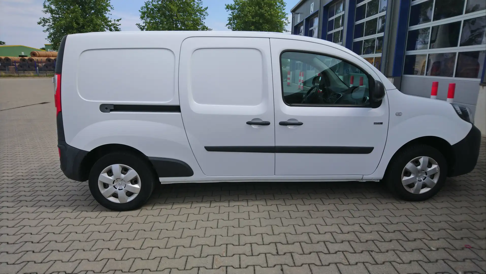 Renault Kangoo Z.E. Kangoo Maxi Z.E. 33 (mit Batterie), Klimaanlage, Tempomat, AHK, Navi, usw. Weiß - 2