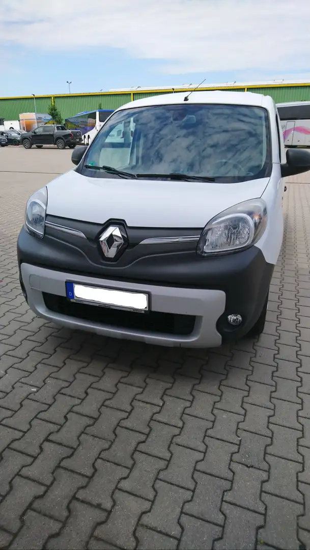 Renault Kangoo Z.E. Kangoo Maxi Z.E. 33 (mit Batterie), Klimaanlage, Tempomat, AHK, Navi, usw. Weiß - 1