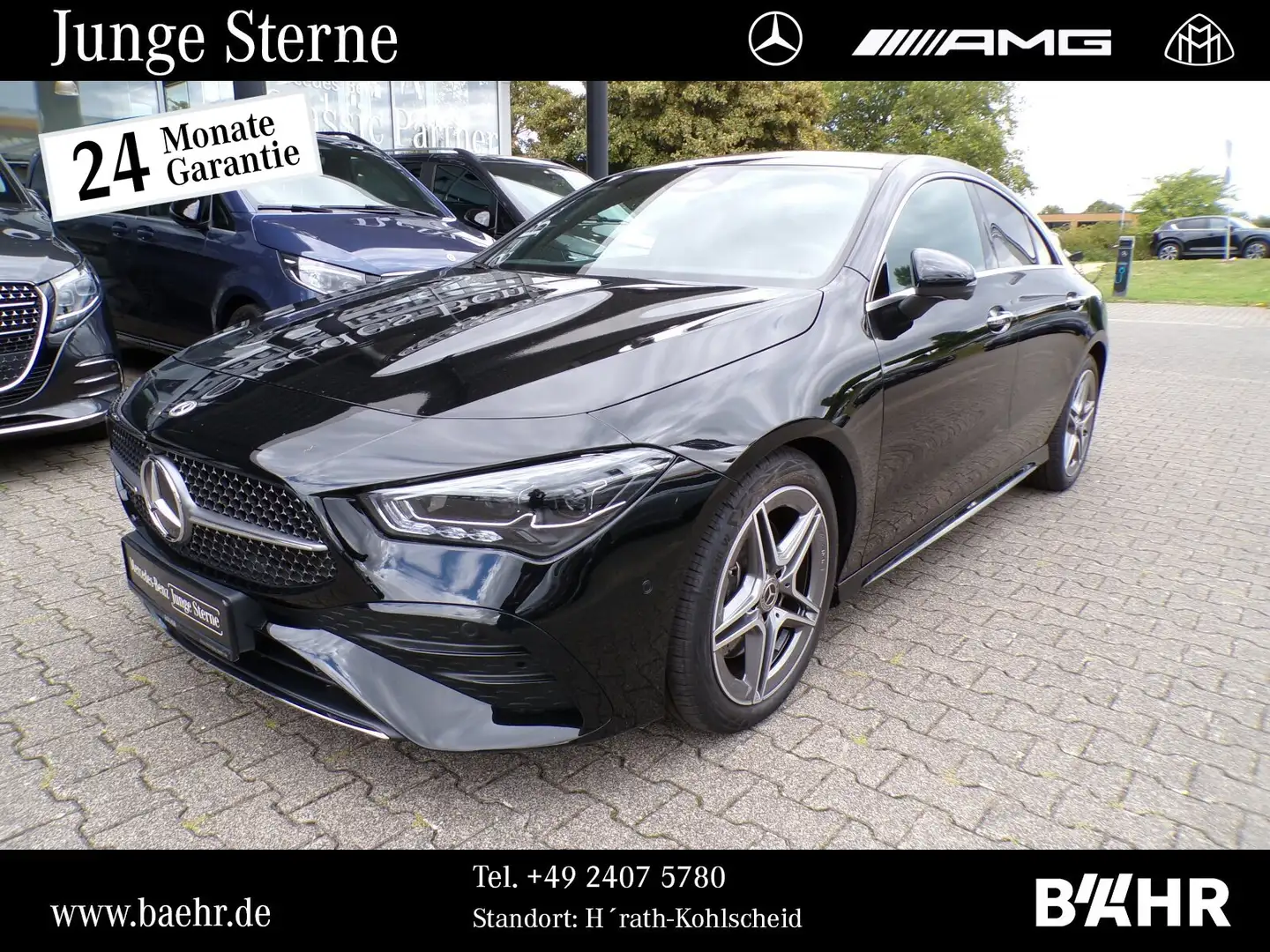 Mercedes-Benz CLA 200 CLA 200 d Coupé AMG/MBUX/Multibeam/Pano/360°/18" Schwarz - 1