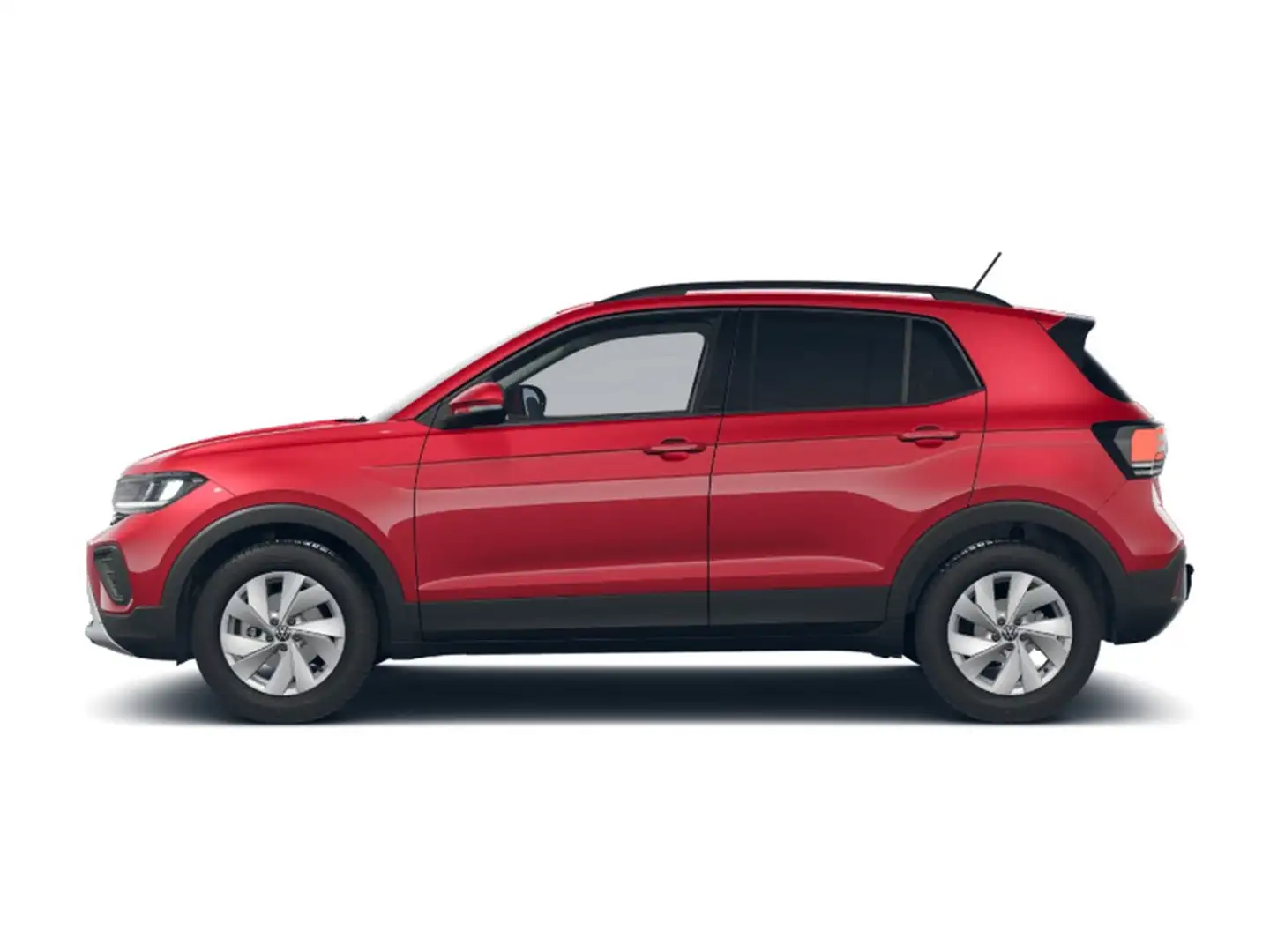 Volkswagen T-Cross 1.0 TSI Navi*AHK*CAM*ACC*SHZ Life Rot - 2