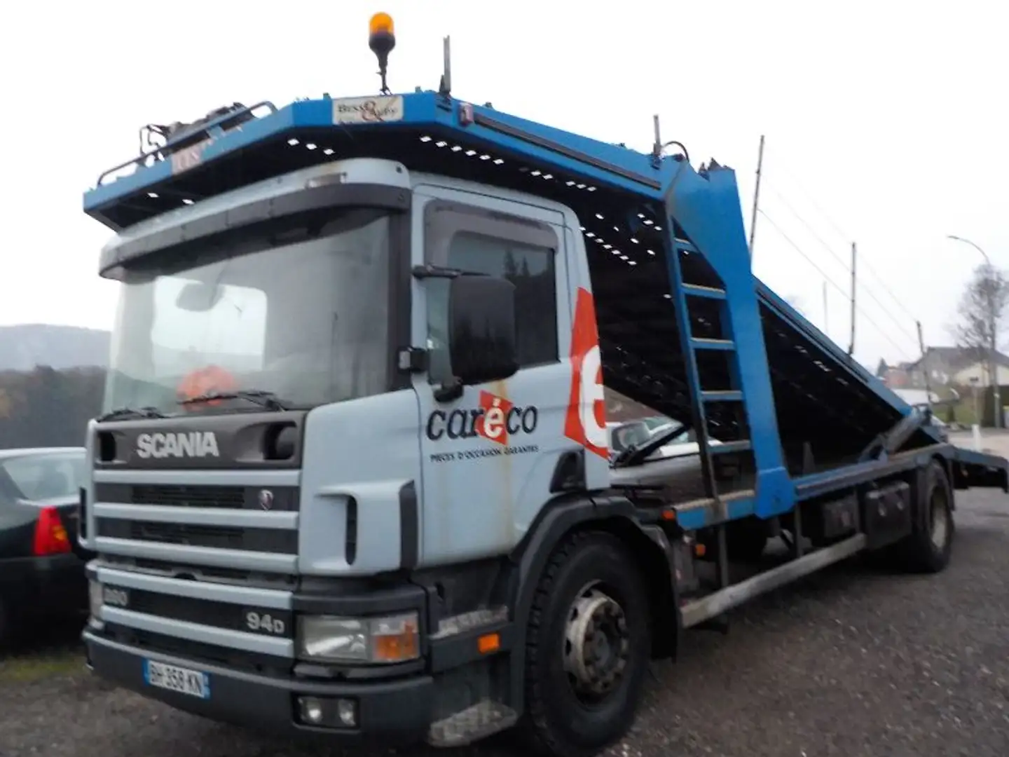 Trucks-Lkw Scania Gris - 1