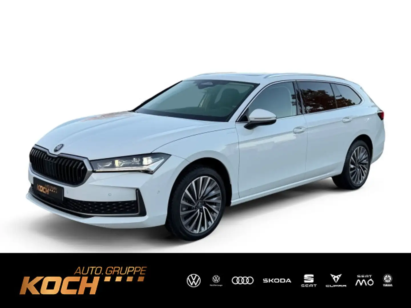 Skoda Superb C.L&K 2.0TDI*DSG*NAVI*PANODACH*MATRIX-LED Blanc - 1