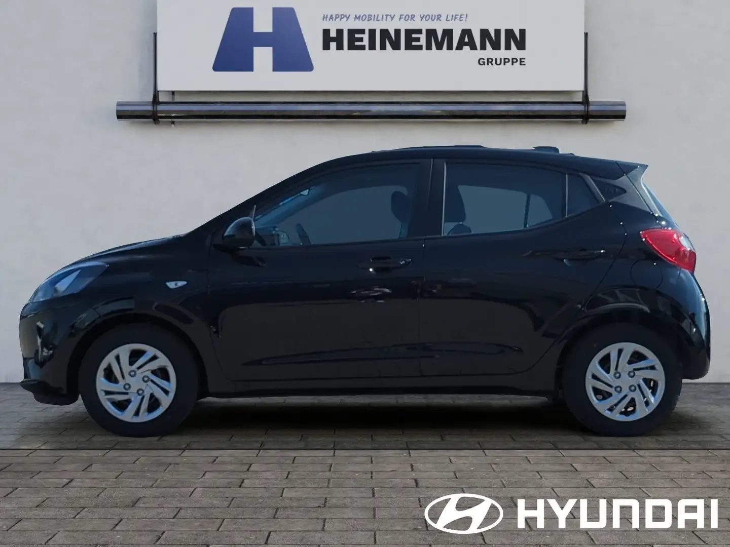 Hyundai i10 Select Navi/Kamera/Apps/PDC/Klima Schwarz - 2