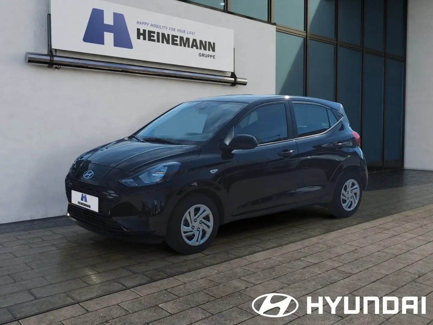 Hyundai i10 Select Navi/Kamera/Apps/PDC/Klima Schwarz - 1