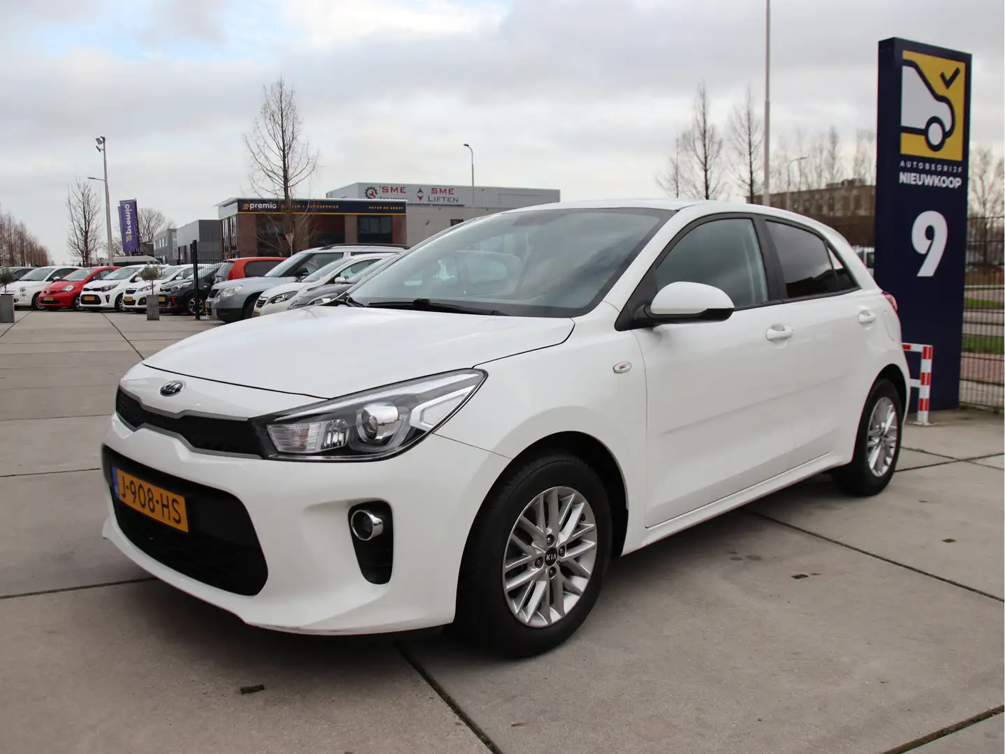 Kia Rio 1.0 TGDI DynamicLine Navi/Camera, Cruise, NL auto, Blanc - 1