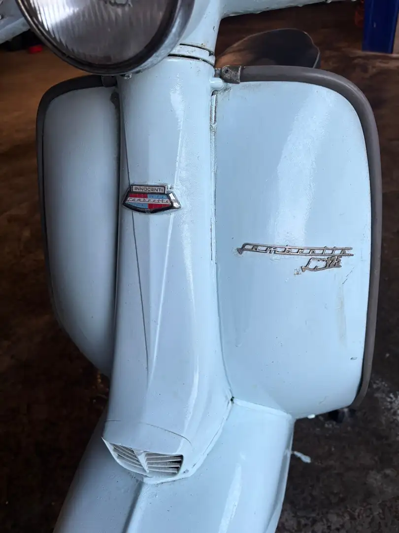 Lambretta Li Lambretta 125 anno 1963 – targa e libretto origina Azul - 2