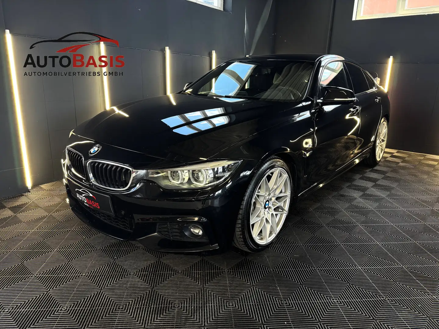 BMW 430 430d xDrive M-Sport LCI LED/Ambiente/Kamera/Navi Schwarz - 1