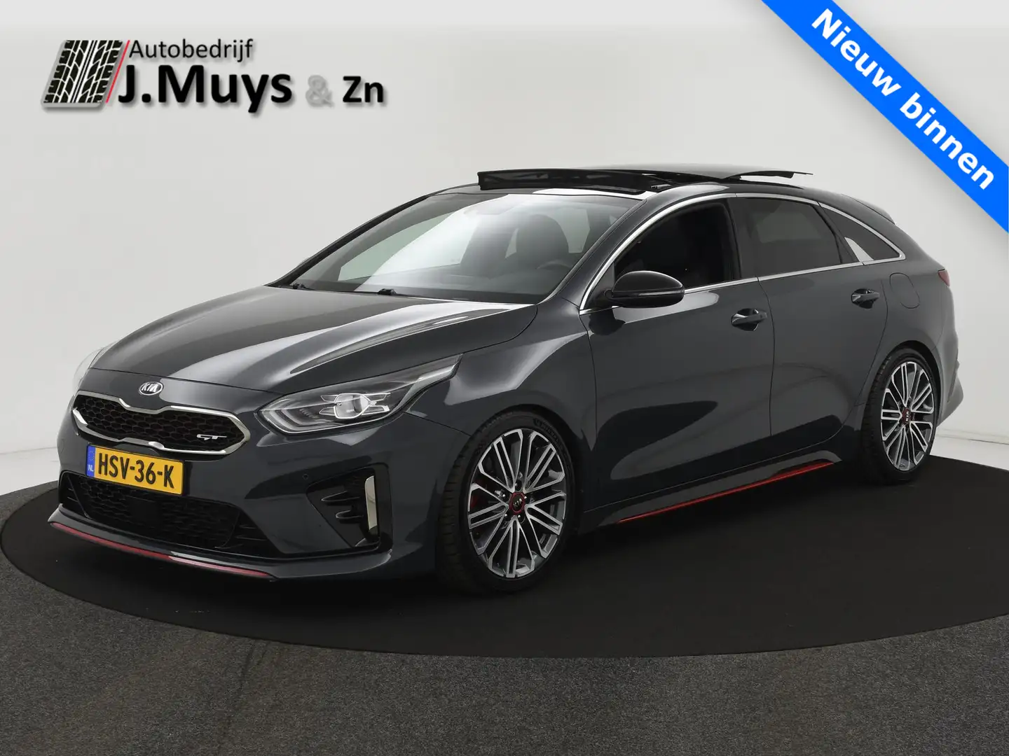 Kia ProCeed / pro_cee'd 1.6 T-GDI GT 204PK PANODAK|JBL|MEMORYSTOEL|ACC|BLI Grijs - 1