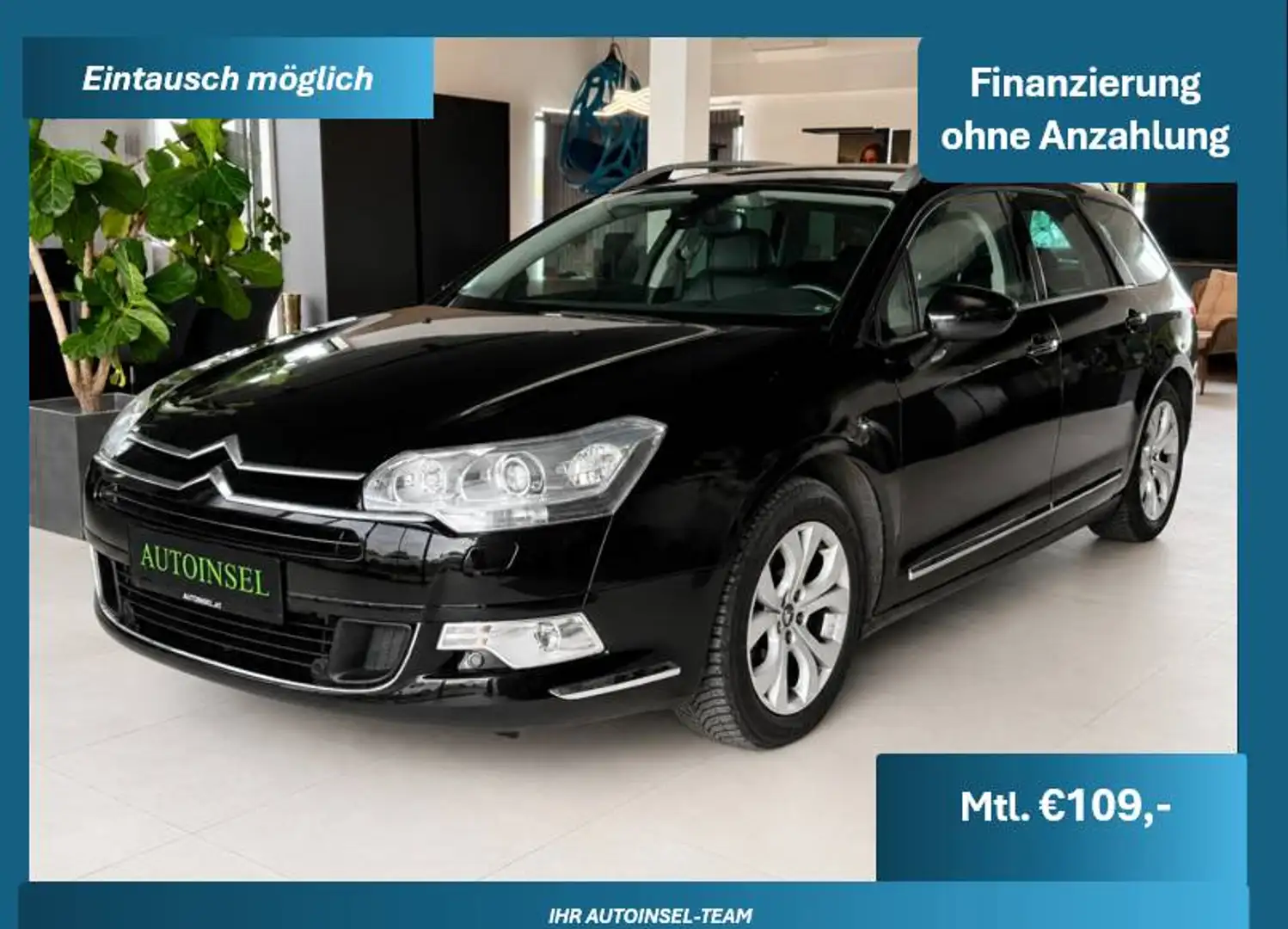 Citroen C5 Exclusive AUT. Leder PDC AHK Schwarz - 1