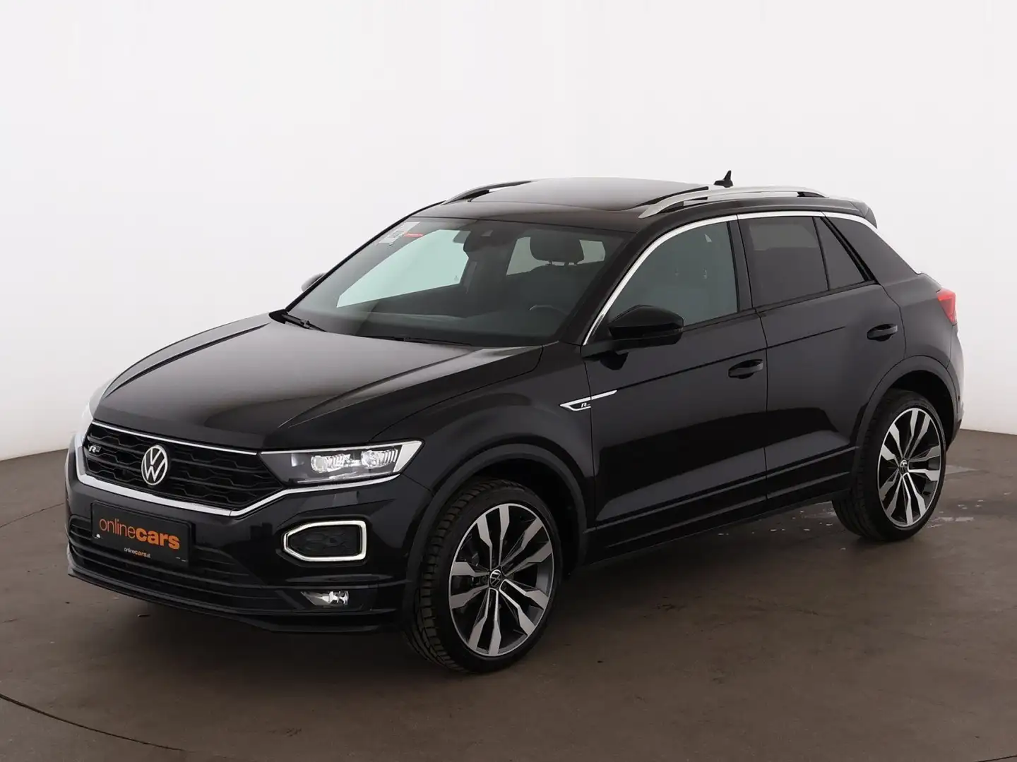 Volkswagen T-Roc 2.0 TDI R-Line Aut LED SKY AHK RADAR NAVI Schwarz - 2