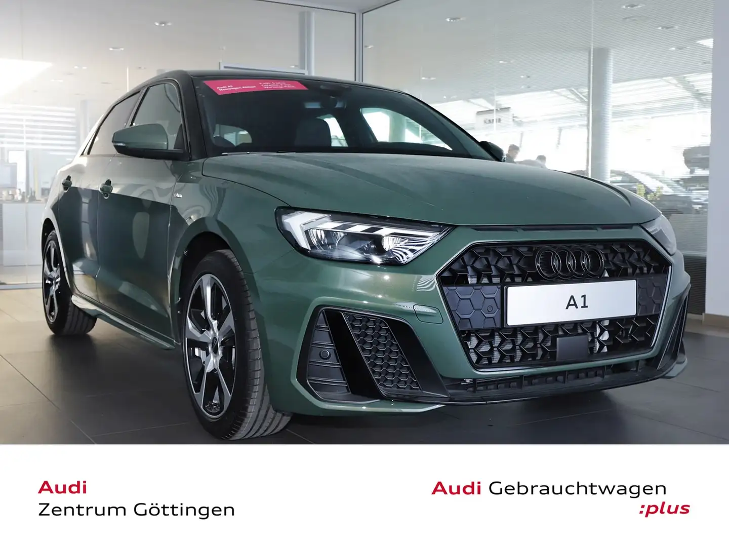 Audi A1 Sportback S line 30TFSI Str. LED+INFOTAINMENT Grün - 2