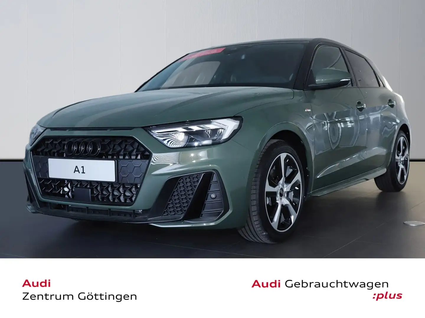 Audi A1 Sportback S line 30TFSI Str. LED+INFOTAINMENT Grün - 1