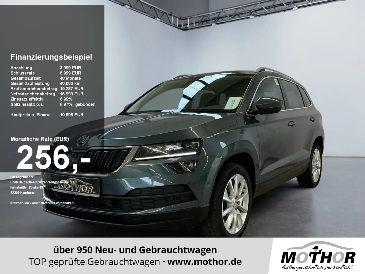 Skoda Karoq Style 1.5 TSI DSG Navi Sitzheiz Kessy Gris - 1