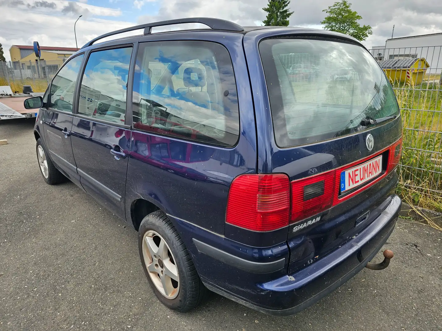 Volkswagen Sharan 1.9 TDI Klimaautomatik Motorschaden Bleu - 2