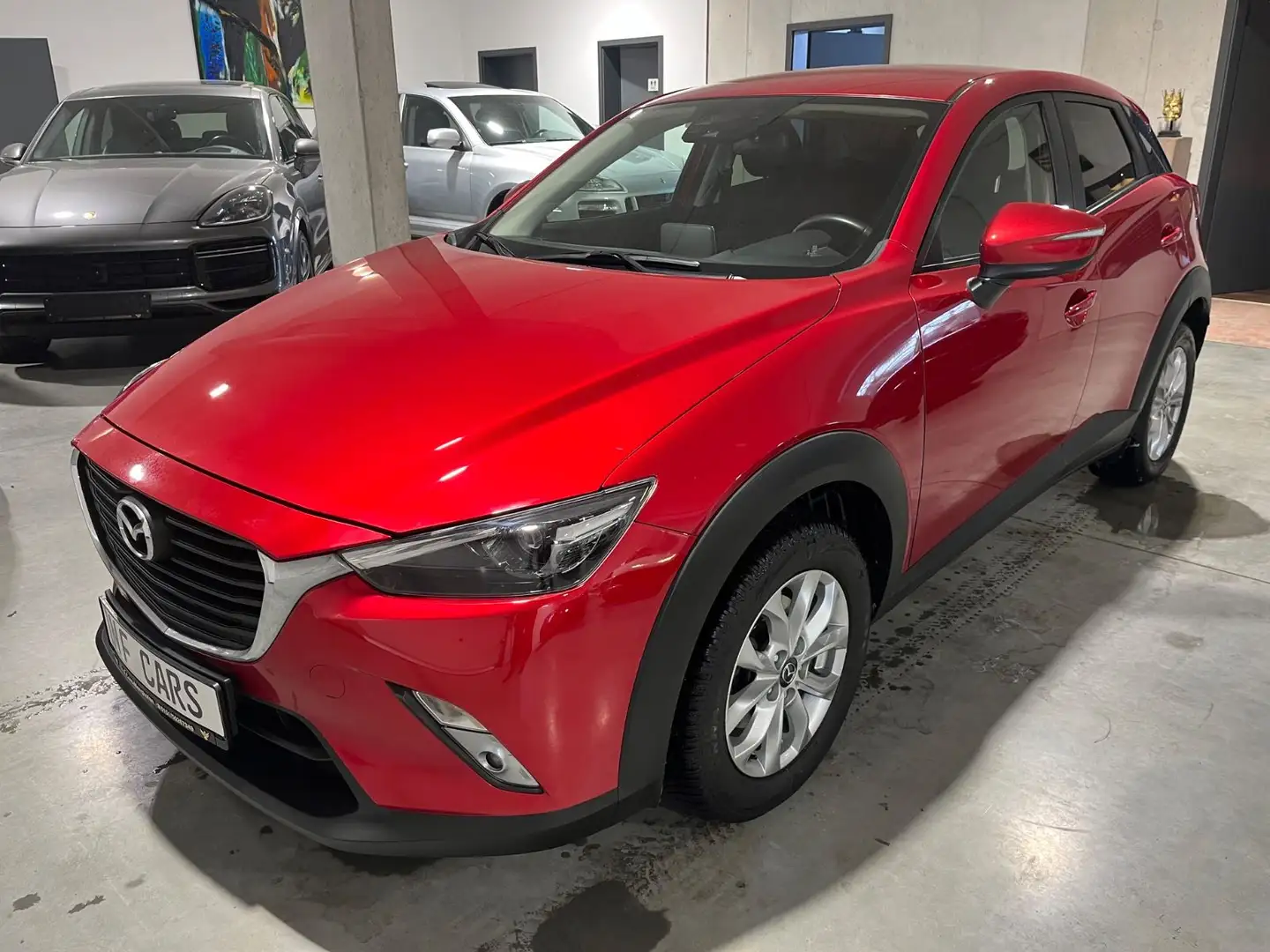 Mazda CX-3 Exclusive-Line 120 8-fachAlu,Navi,AHK, Červená - 2